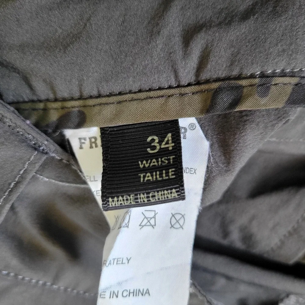 Free Soldier Tactical Gear Pants Gray Size 34 x 32 Mens‎ Cargo Hiking Outdoor